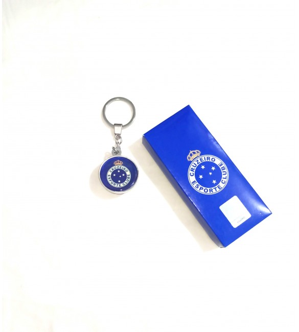 Chaveiro de metal do Cruzeiro - Produto Oficial 